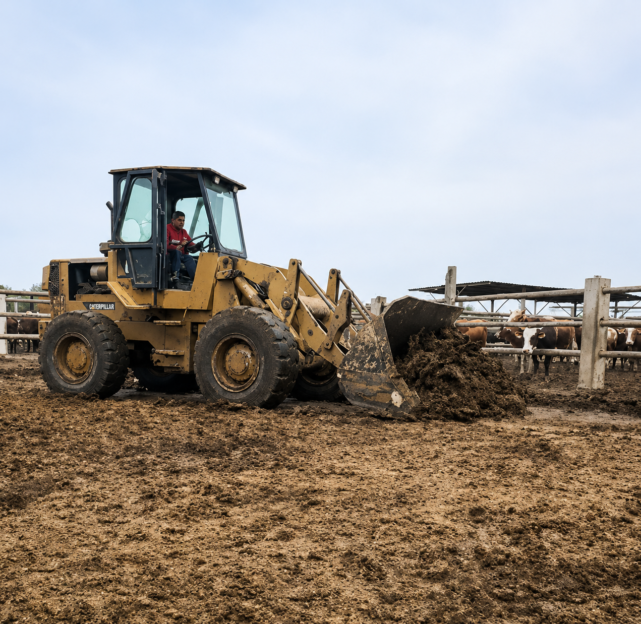 Compost listo para uso agrícola